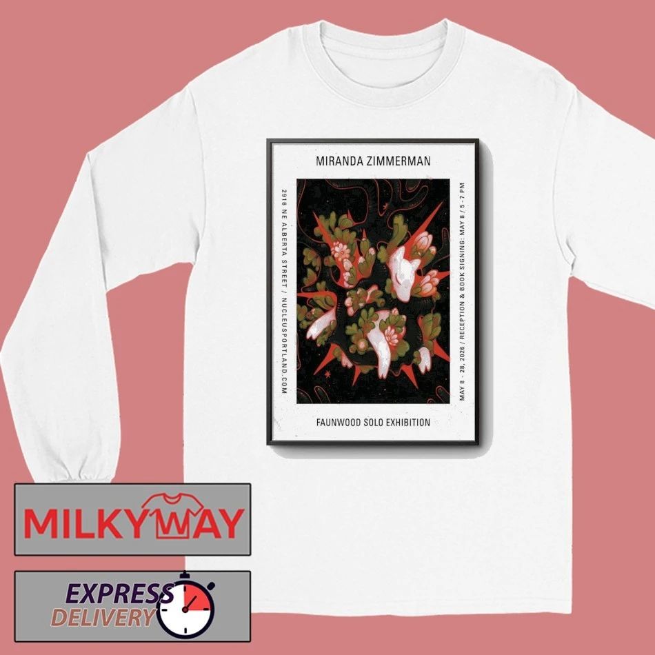 May 8 2026 TOUR Miranda Zimmerman Bayne Nucleus Portland Poster shirt