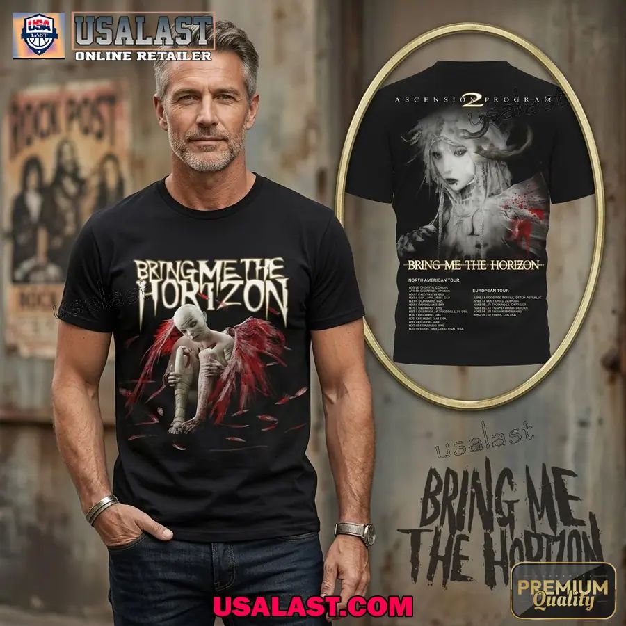 Bring Me The Horizon American Ascension Program 2 Tour Shirt