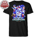 Usa Men’s Olympic Hockey Team Winter Olympic Milano Cortina 2026 Gold Medal Champions T-Shirt