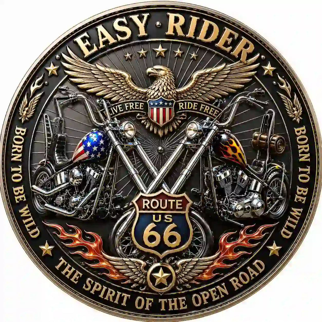 Easy Rider 57th Anniversary Chopper Commemorative Coin