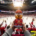 Washington Capitals 52nd Anniversary 1974-2026 Bear Glass Bottle
