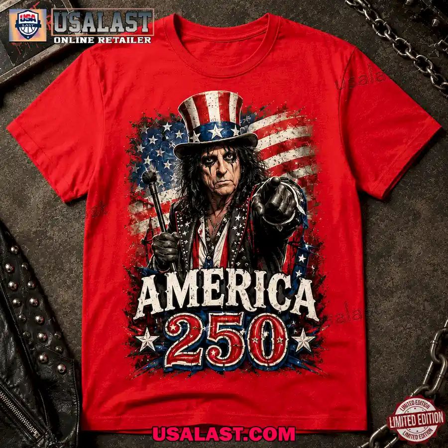 Alice Cooper America 250 Years Of Freedom 3D Shirt