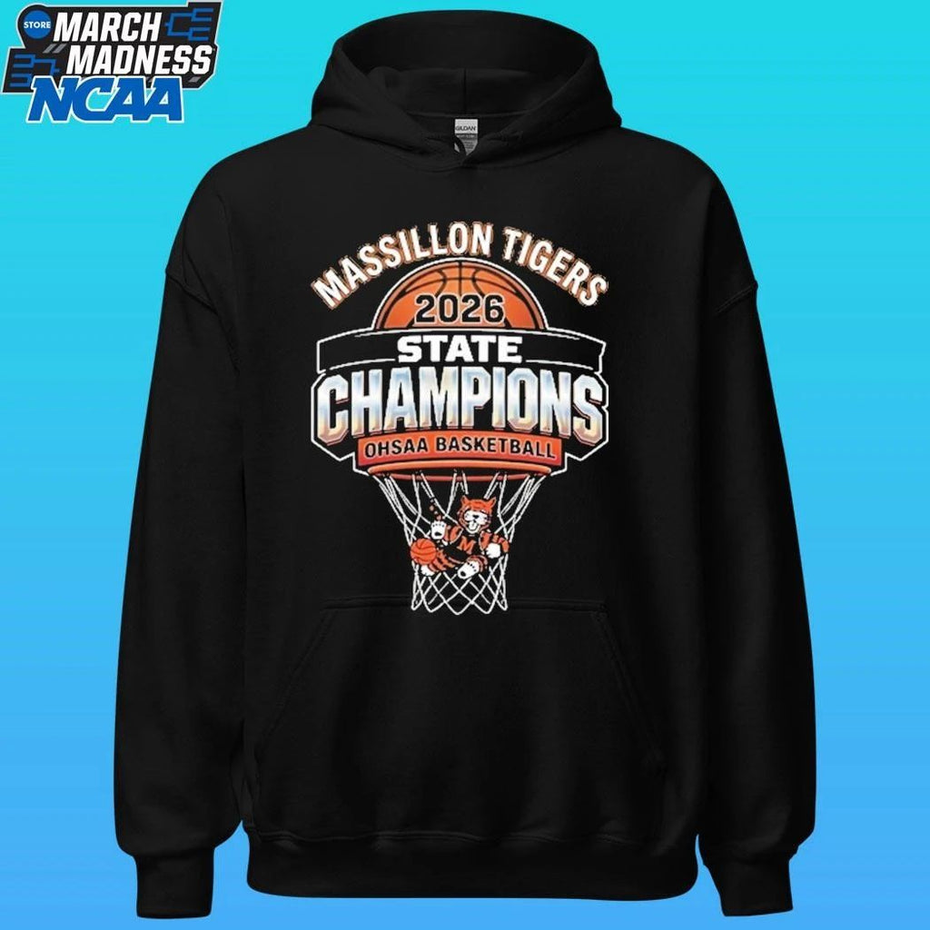 Massillon Tigers Ohsaa State Champions 2026 Shirt