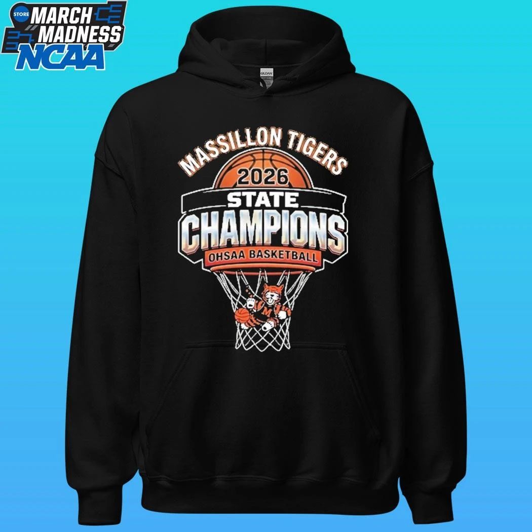 Massillon Tigers Ohsaa State Champions 2026 Shirt