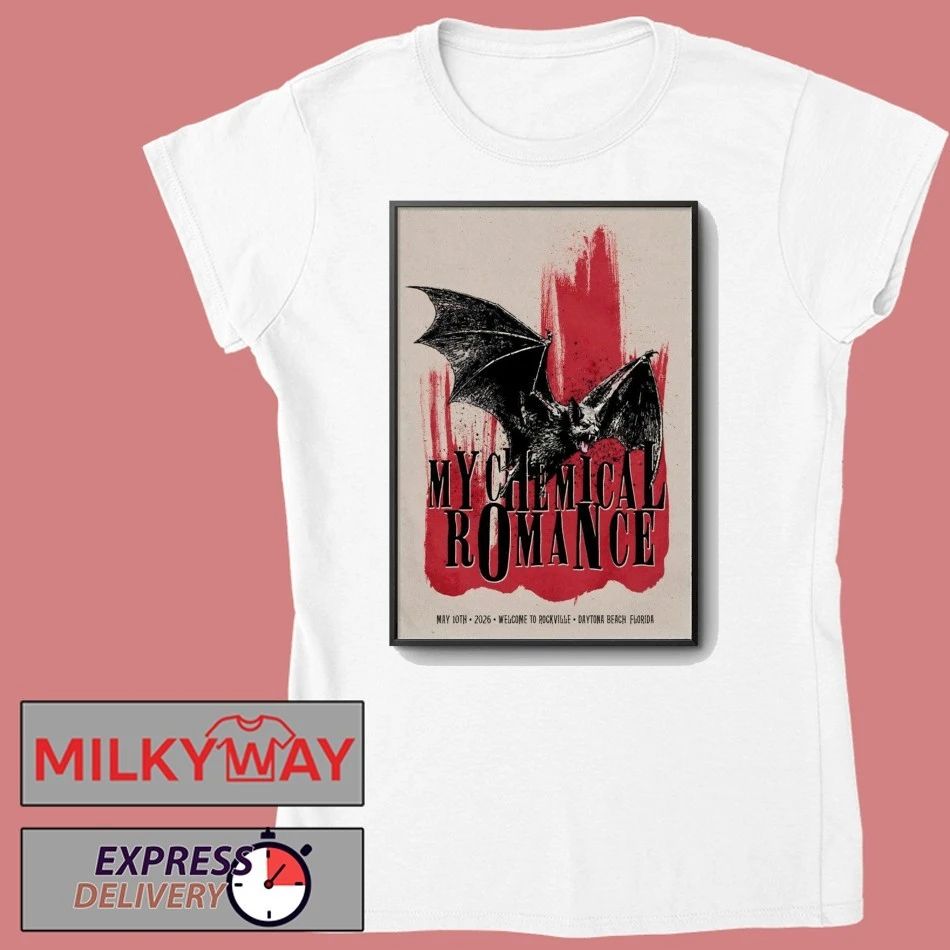 My Chemical Romance In Daytona Beach FL On May 10 2026 Poster shirt