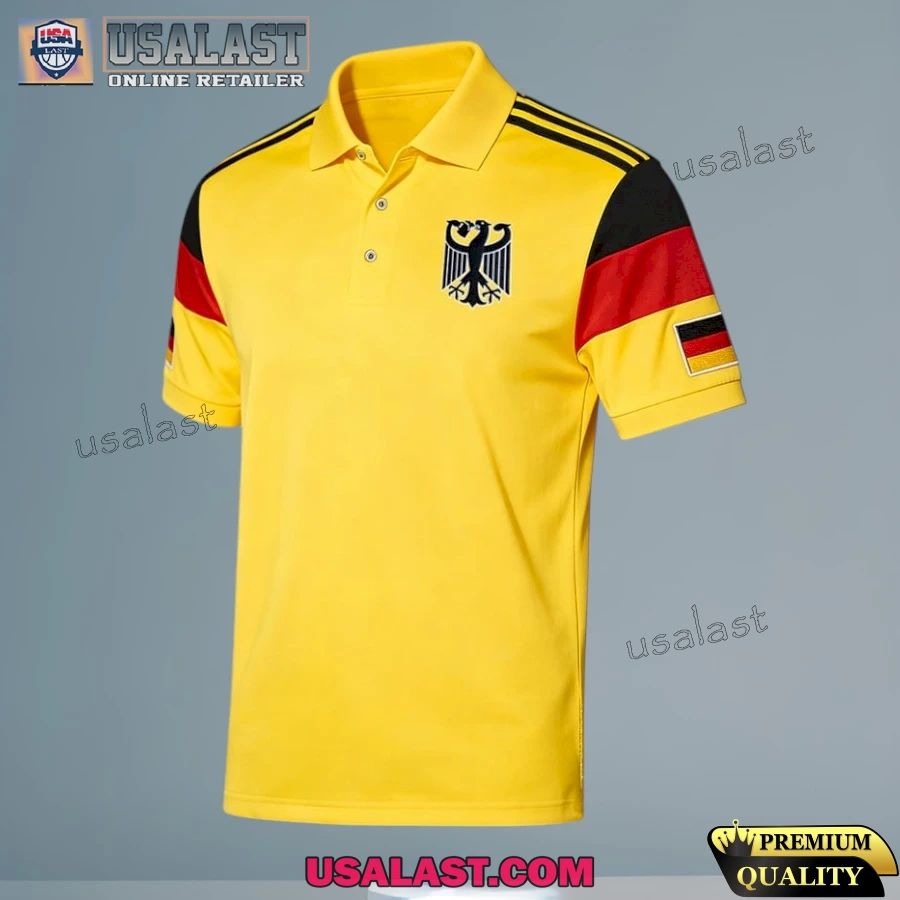 German Football 2026 World Cup Short Sleeved Polo Shirt