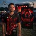Muse The Wow! Signal Europa Tour 2026 Baseball Jersey