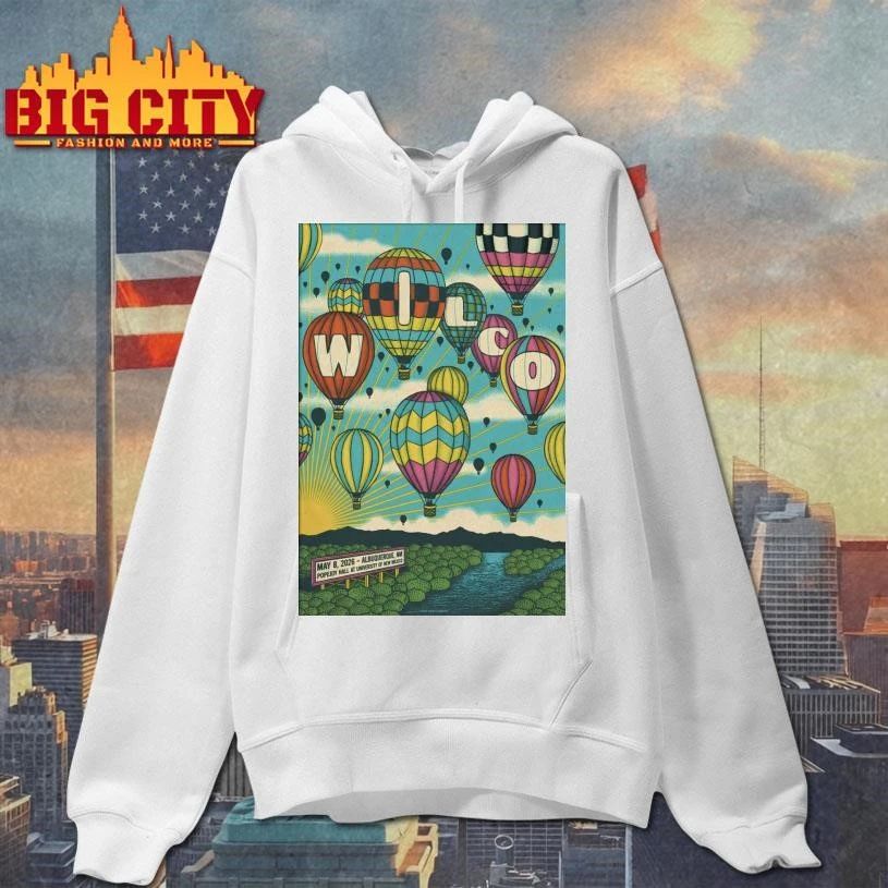 Wilco In Albuquerque NM On May 8 2026 Tour Poster Shirt