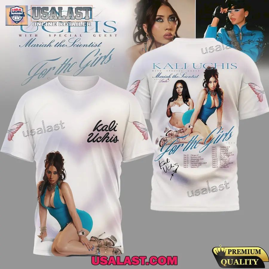 Kali Uchis For The Girl Tour 2026 Print T-Shirt