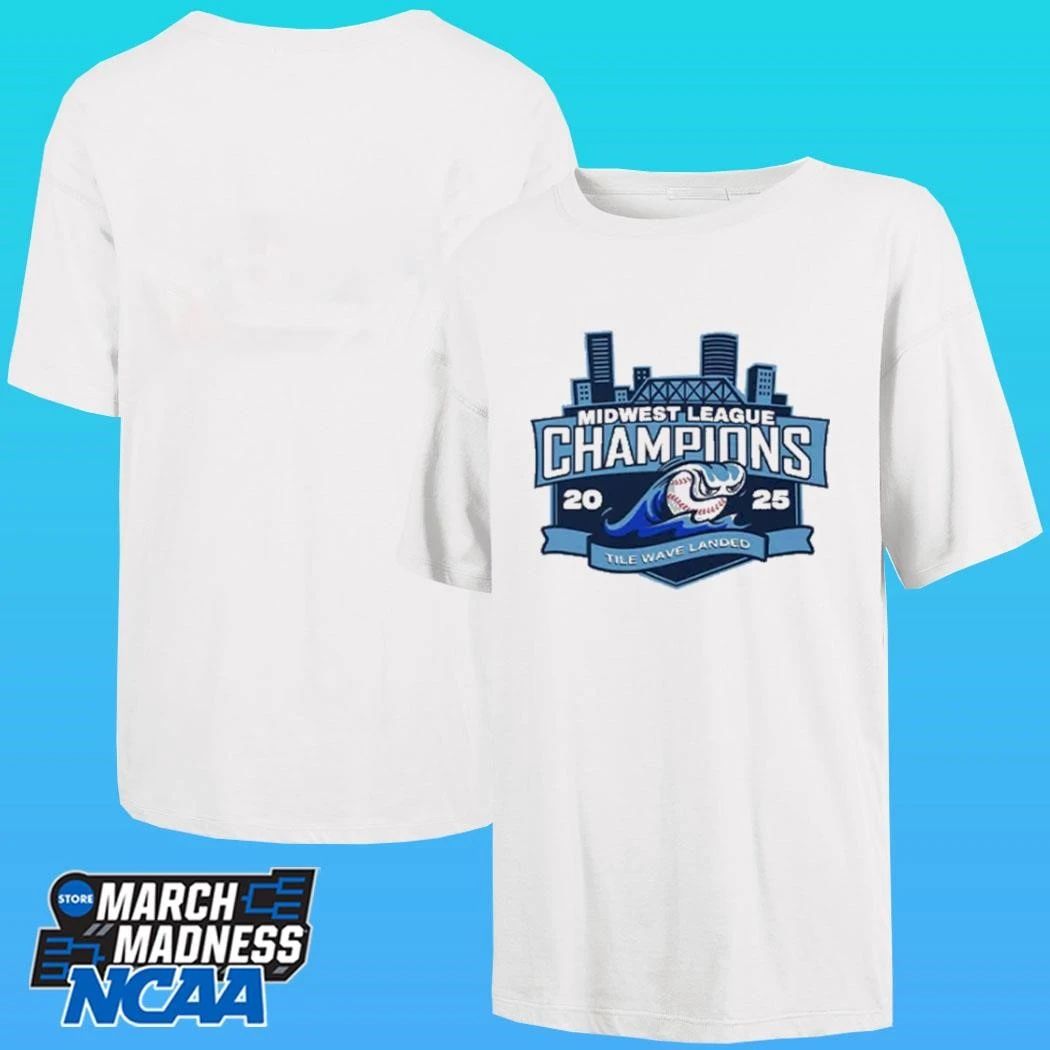 West Michigan Whitecaps Midwest League Champions 2025 Baseball Shirt