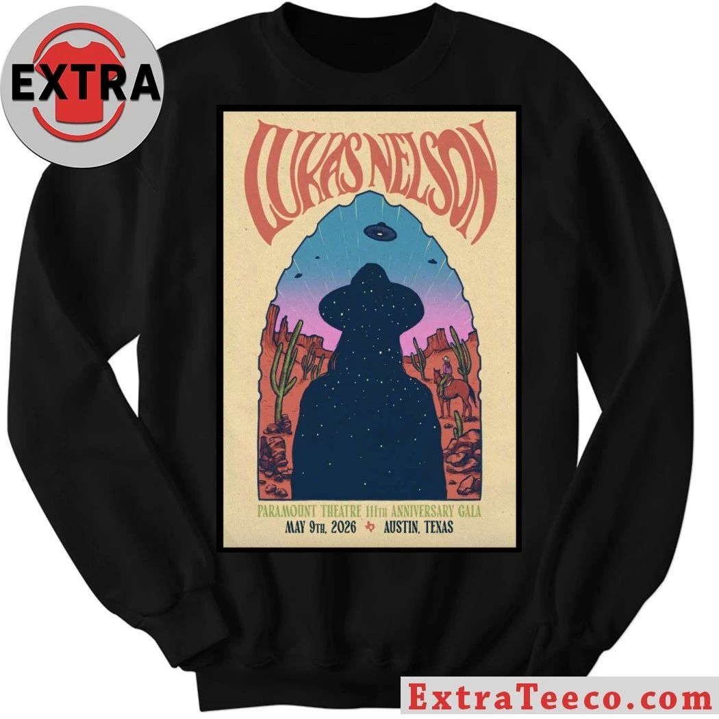 Lukas Nelson 5 9 2026 Austin TX Poster Shirt
