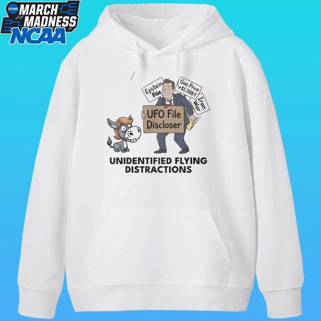 Ufo File Discloser Unidentified Flying Distractions 2026 Shirt