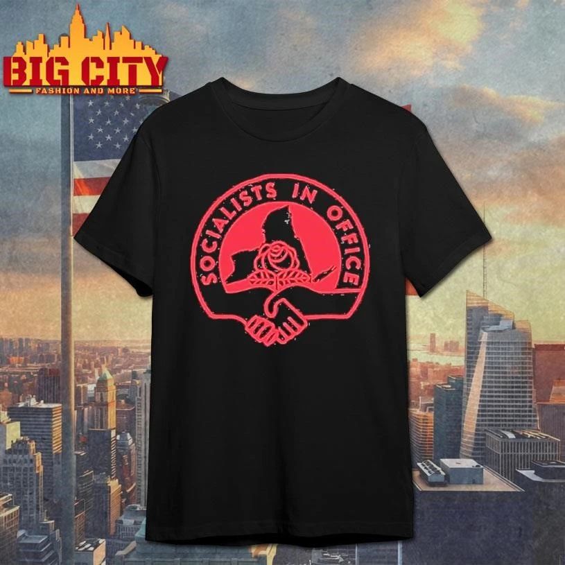 Premium Socialists In Office Roses Shirt