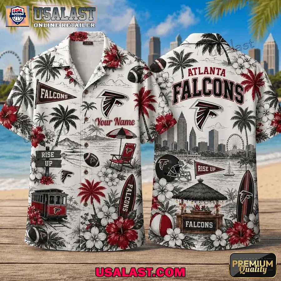 Atlanta Falcons Summer Vibes Custom Hawaiian Shirt