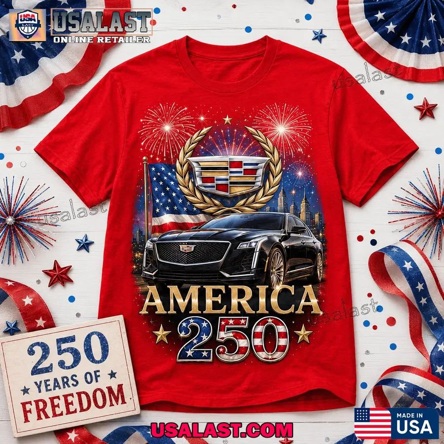Cadillac America 250th Anniversary Casual T-Shirt