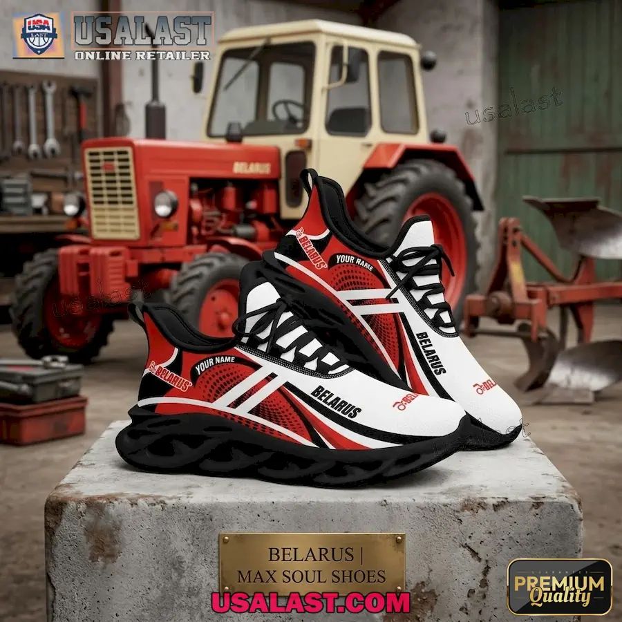 Belarus Tractor Personalized Max Soul Shoes