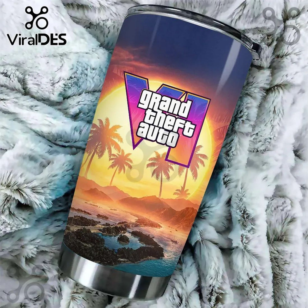 Grand Theft Auto VI Stainless Steel Tumbler