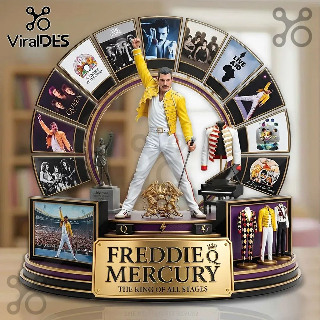 Freddie Mercury 80th Anniversary Limited Edition Acrylic Plaque