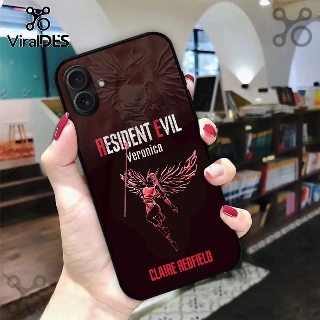 Resident Evil Code Veronica Claire Redfield Phone Case