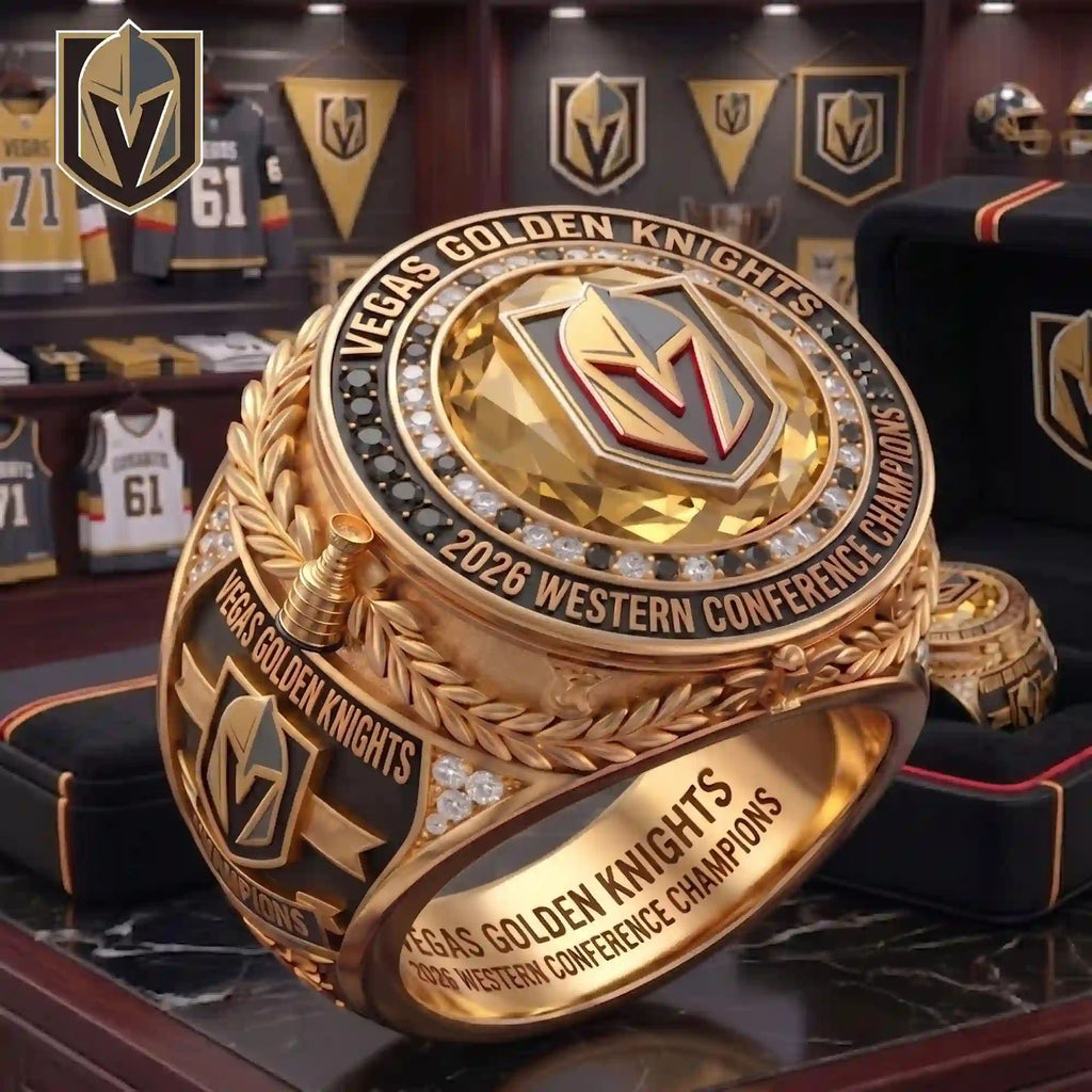 Vegas Golden Knights Western Conference Champions 2026 Ring