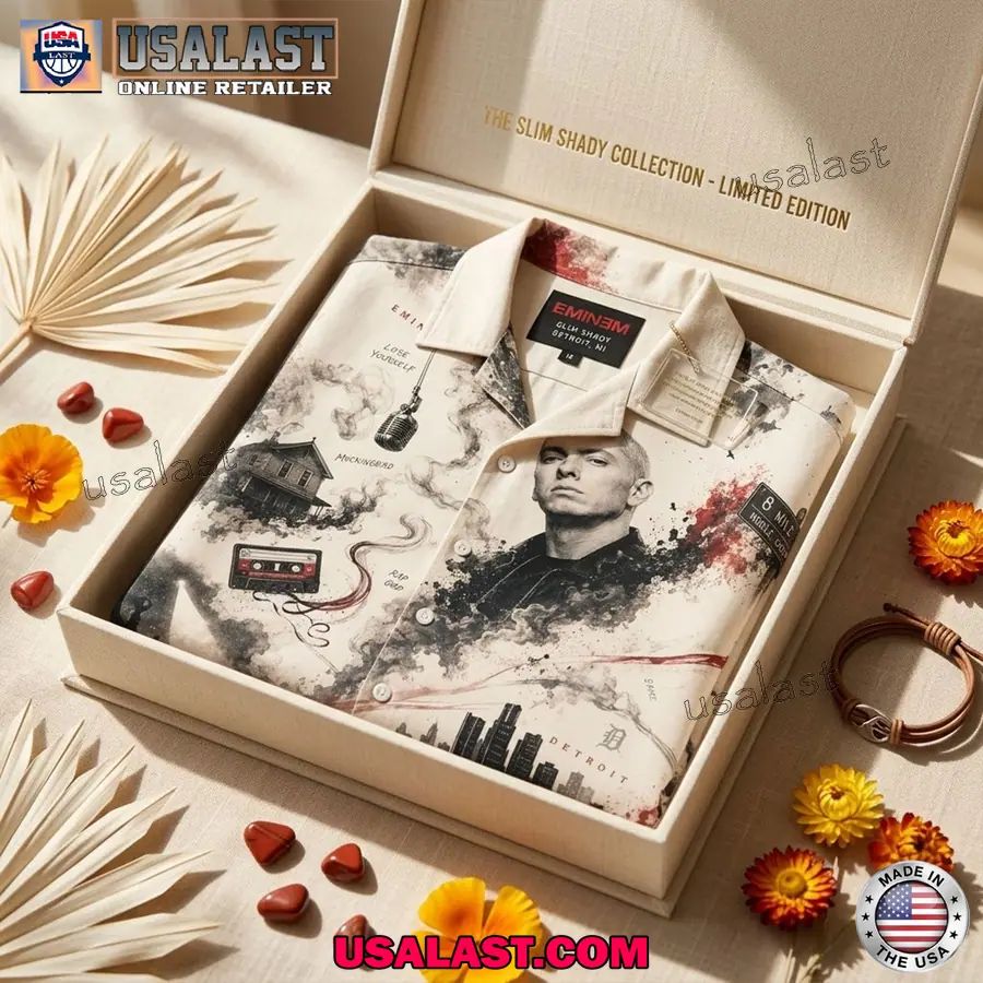 Eminem The Slim Shady Classic Hawaiian Shirt