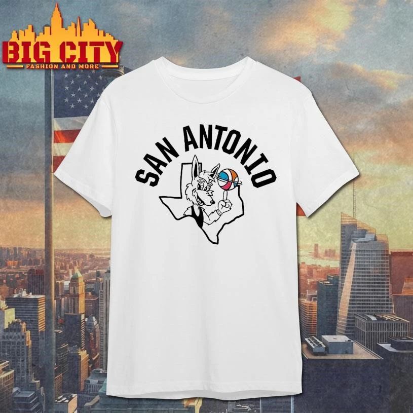 Coyote San Antonio Spurs NBA 2026 Playoffs mascot shirt