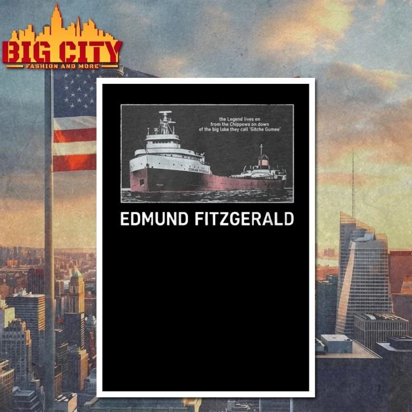 Premium Tyler Bertuzzi Edmund Fitzgerald Shirt