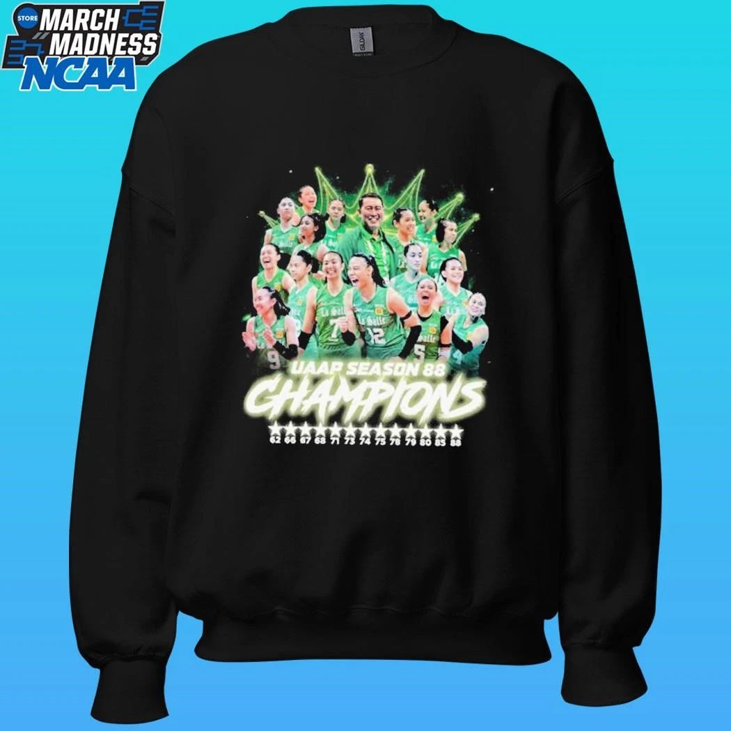 Dlsu De La Salle University Lady Spikers Champion 2026 Uaap Season 88 Women’s Volleyball Shirt