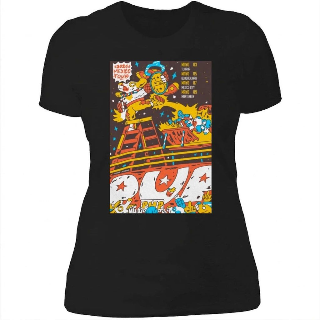 PUP Mexico Tour 2026 Poster Shirt