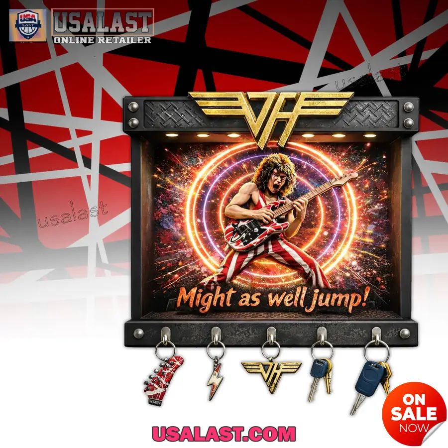 Van Halen Might As Well Jump Wall Key Holder