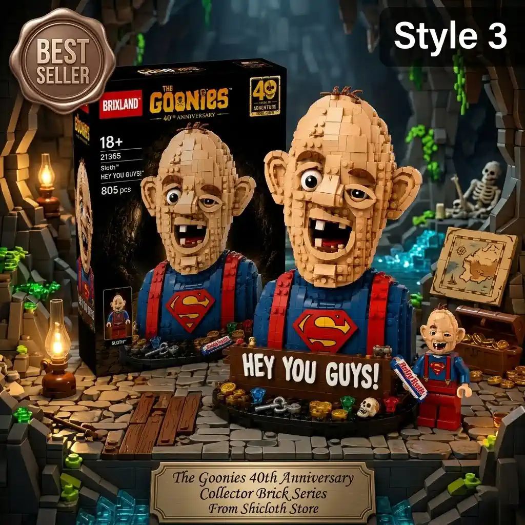 The Goonies 40th Anniversary Collector Brick Series