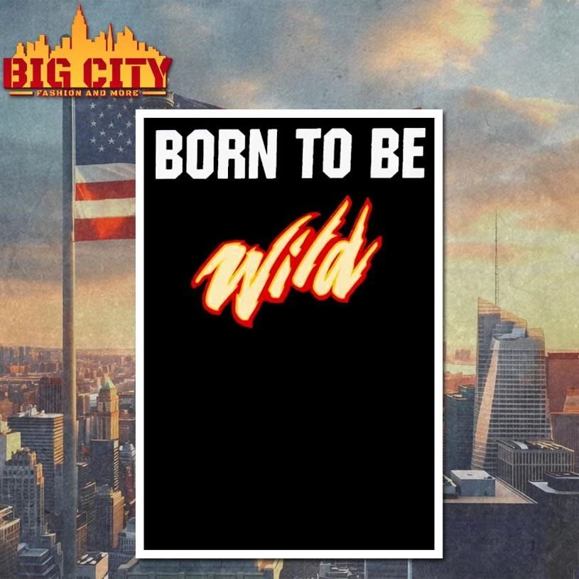 Funny Minnesota Wild Born To Be Wild Shirt