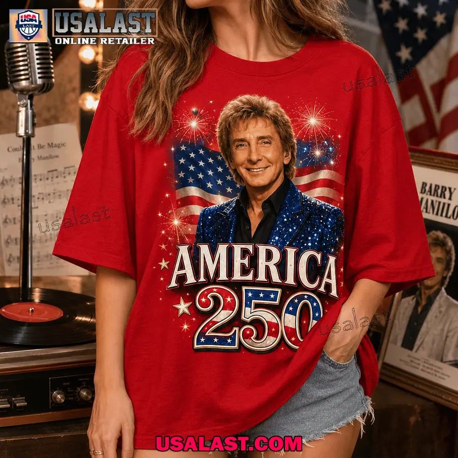 Barry Manilow Us 250th Anniversary 3D Tee Shirt