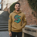 Seattle Kraken Green Night Floral Logo Hoodie