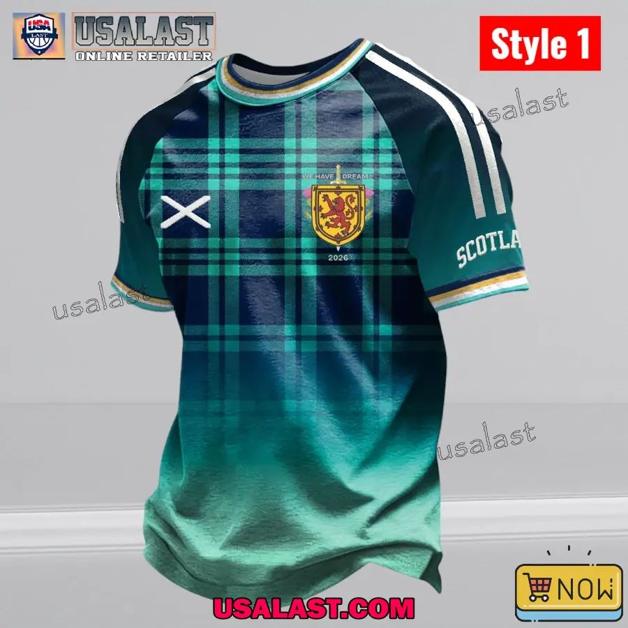 UK Football Lover Scotland Short Sleeves T-shirt