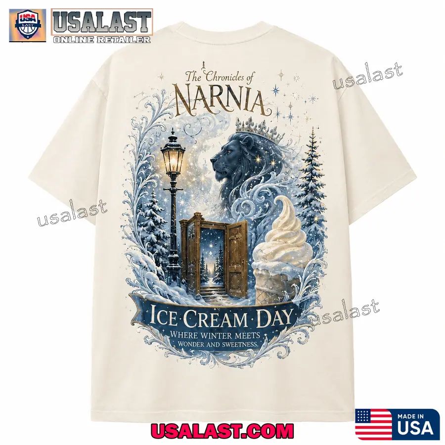 The Chronicles of Narnia Ice Cream Day Premium 3D Shirt