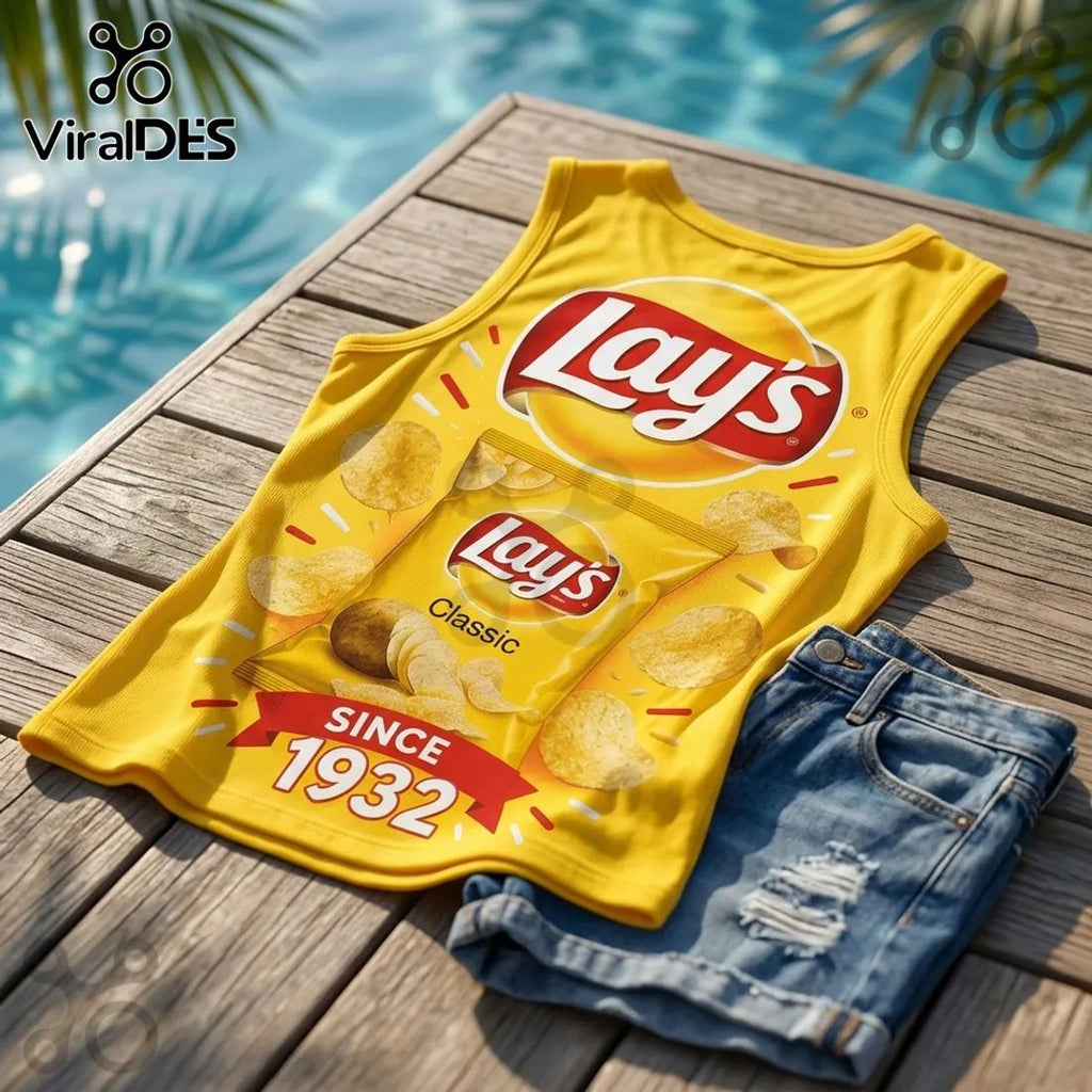 Lays Classic Potato Chips V-Neck Tank Top