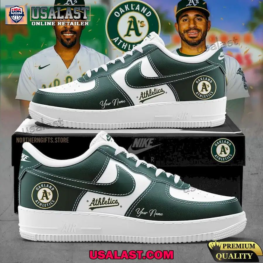 Oakland Athletics Custom Air Force 1 Sneaker 2026
