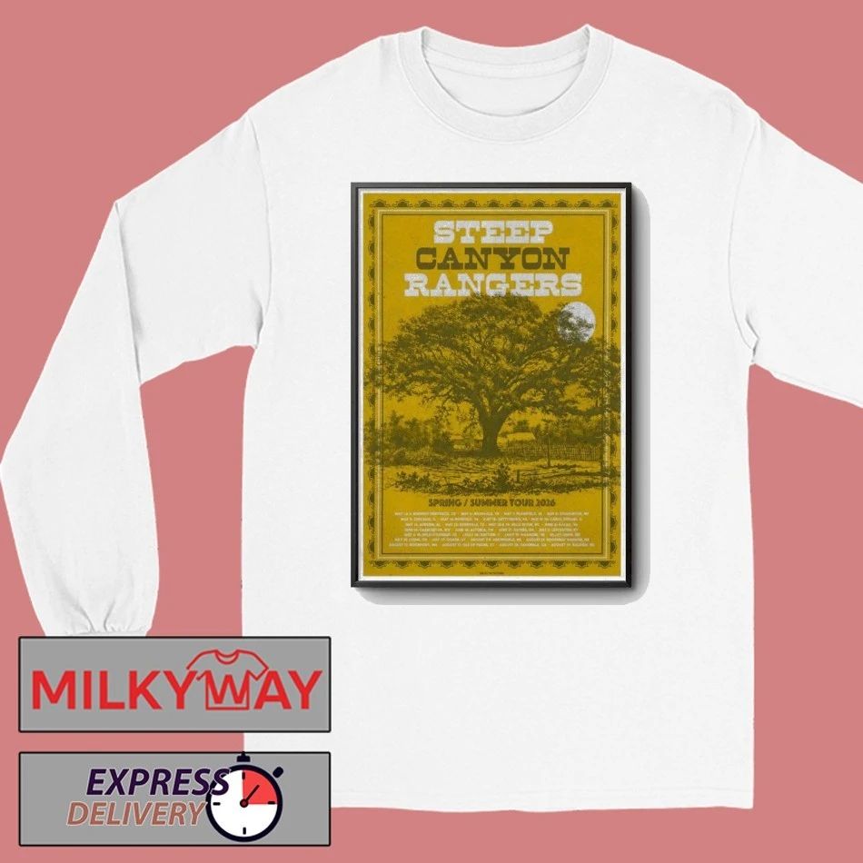 Poster 2026 Steep Canyon Rangers Spring Summer TOUR shirt