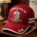 Kappa Alpha Psi 1911 Crimson Embroidered Baseball Cap