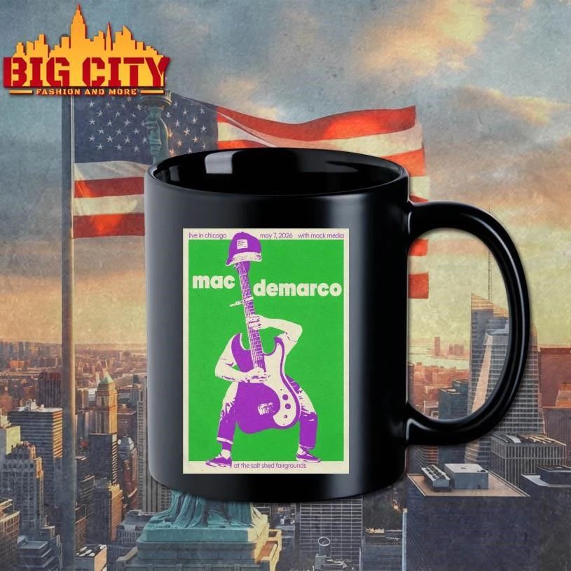 Mac Demarco Chicago IL 5-7-2026 Poster Shirt