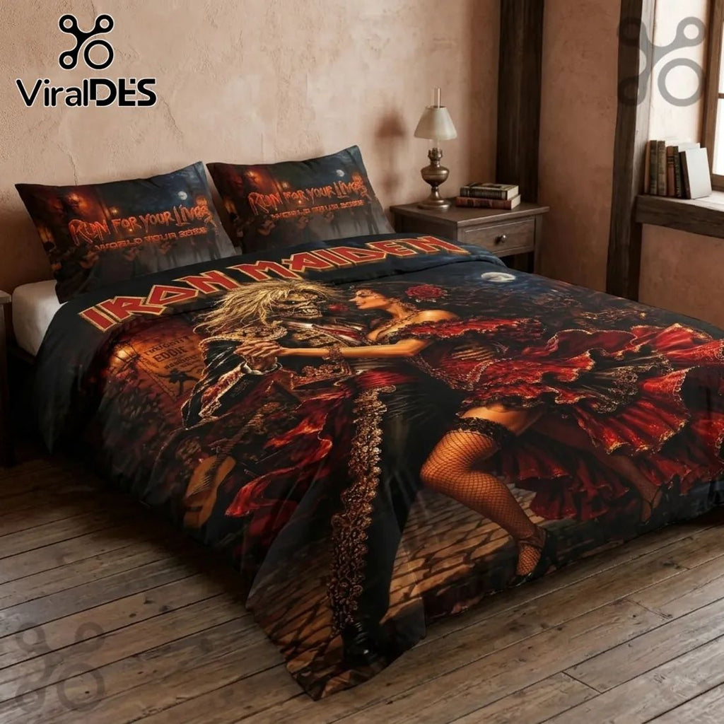 Iron Maiden 2026 World Tour Eddie Duvet Cover Set