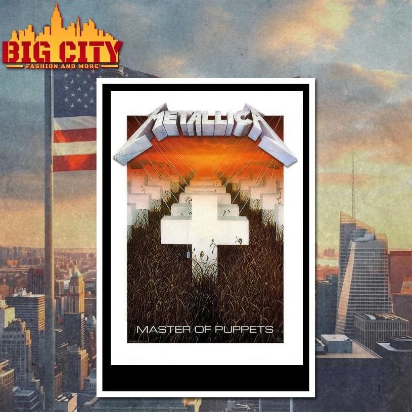Metallica Master of Puppets Poster Shirt