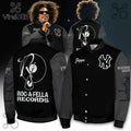 Jay-Z Roc-A-Fella New York Yankees Black Baseball Jacket