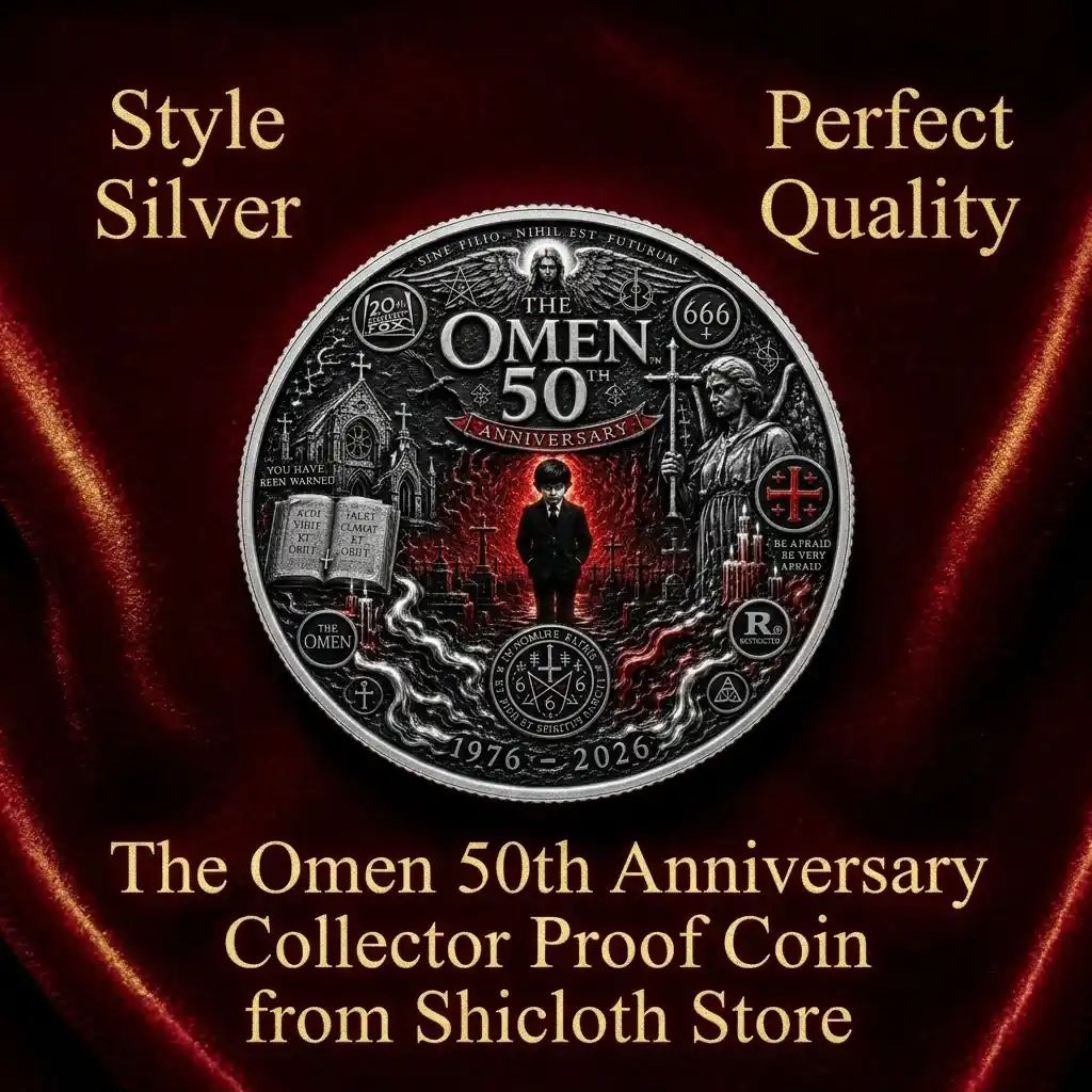 The Omen 50th Anniversary Collector Proof Coin