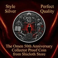 The Omen 50th Anniversary Collector Proof Coin