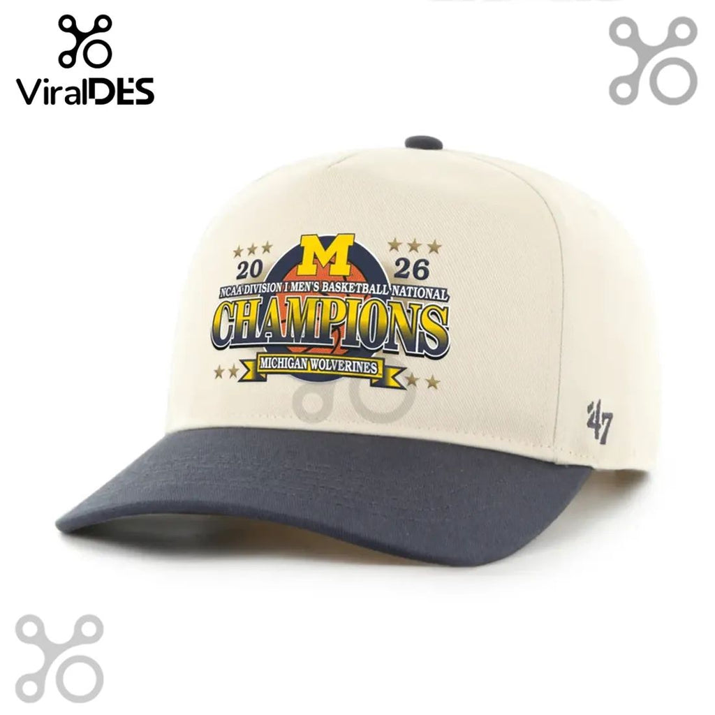 Michigan Wolverines 2026 NCAA Men’s Basketball National Champions Hat