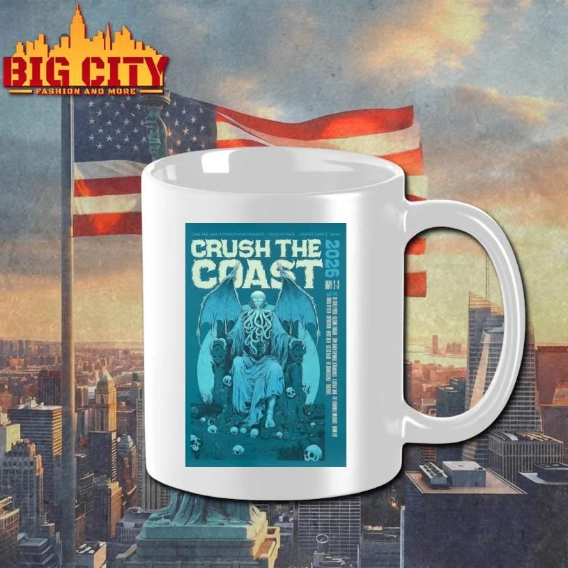 Crush the Coast In Corpus Christi TX On May 2-3 2026 Tour Poster Shirt