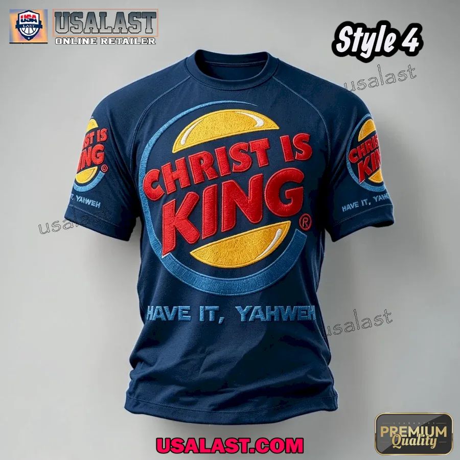 Christ is King Burger King T-Shirt