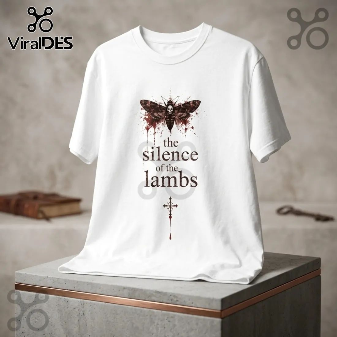 The Silence of the Lambs Death’s-Head Moth Horror T-Shirt